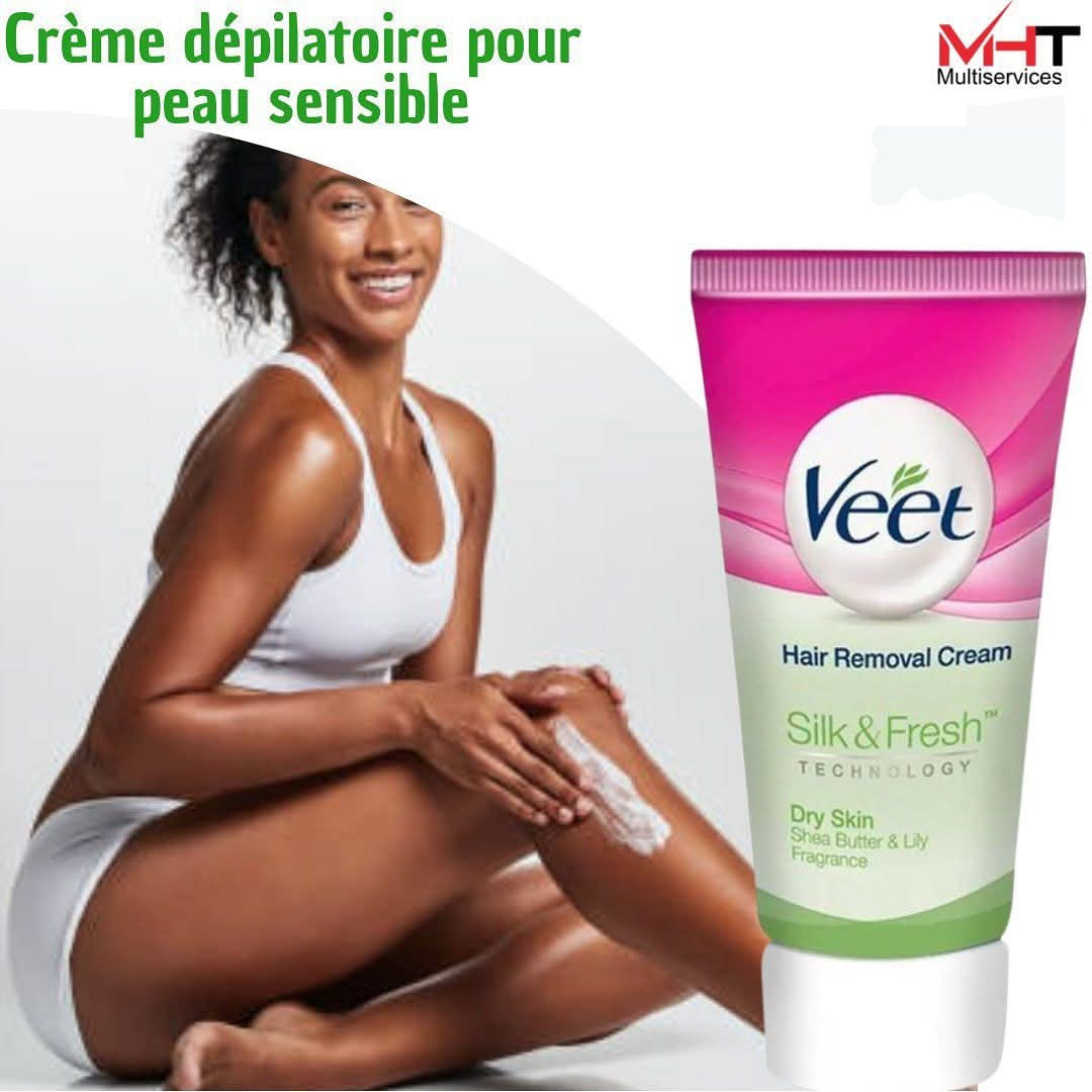 VEET SILKY FRESH - Élimine les poils, Sublime la peau