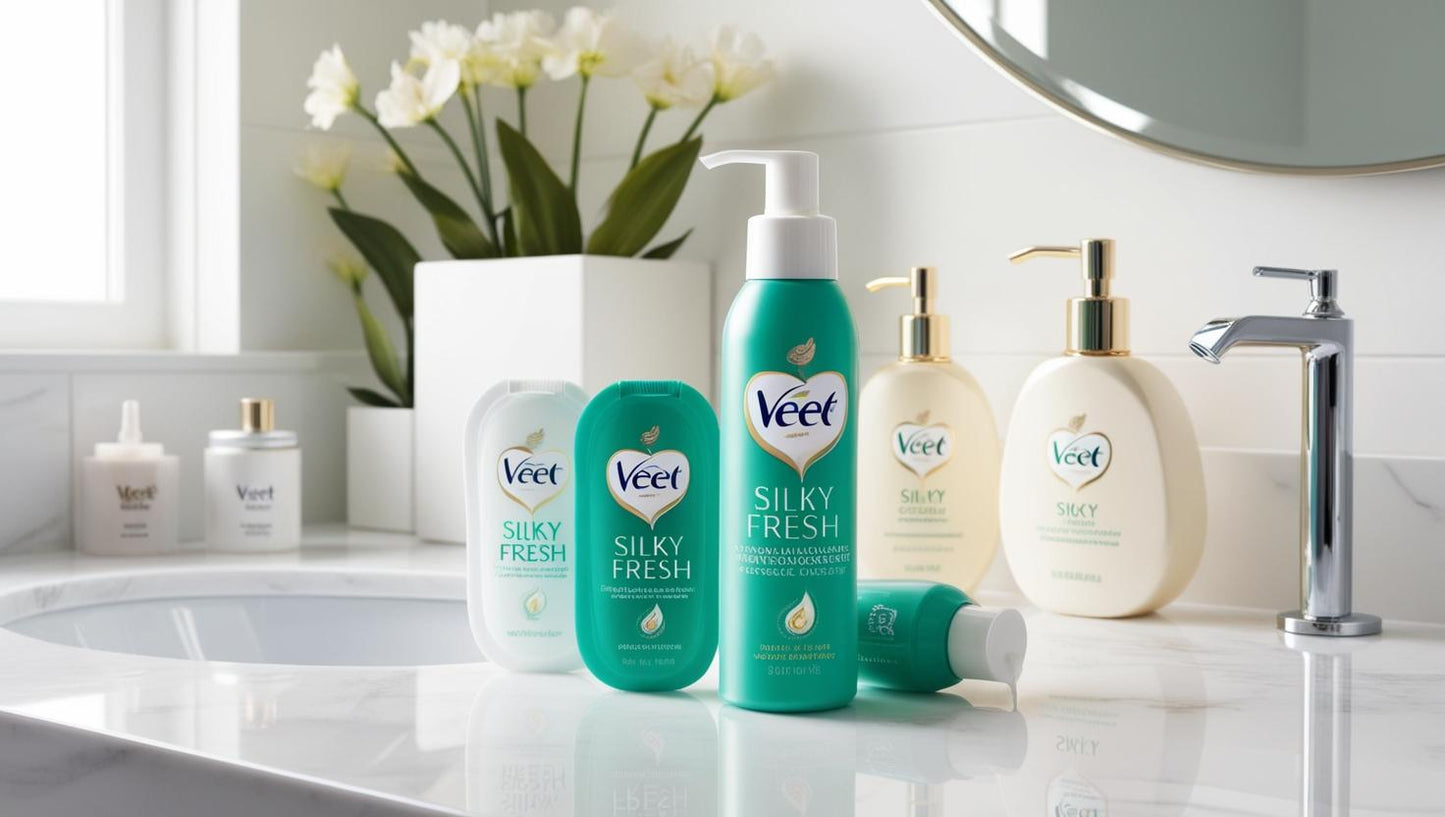 VEET SILKY FRESH - Élimine les poils, Sublime la peau